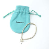 ティファニー TIFFANY＆Co. ブレスレット リボン ブレス シルバー 925 ボールチェーン 袋 H3548