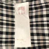 LV ルイヴィトン LOUIS VUITTON チェック シャツ XL サイズ9 RM132M ベージュ 黒 衣類 服 長袖 H6525