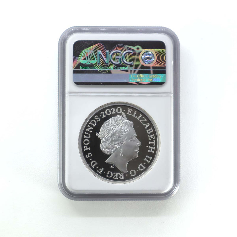 コイン スリーグレイセス 銀貨 硬貨 2020年 NGC PF70 エリザベス 23k398-1