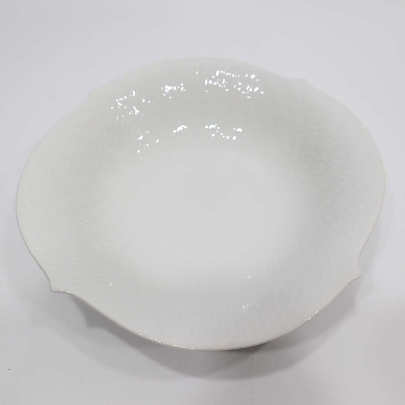 お皿 Meissen マイセン プレート 皿 食器 洋食器 波模様 ホワイト 高級 磁器 20s951-1