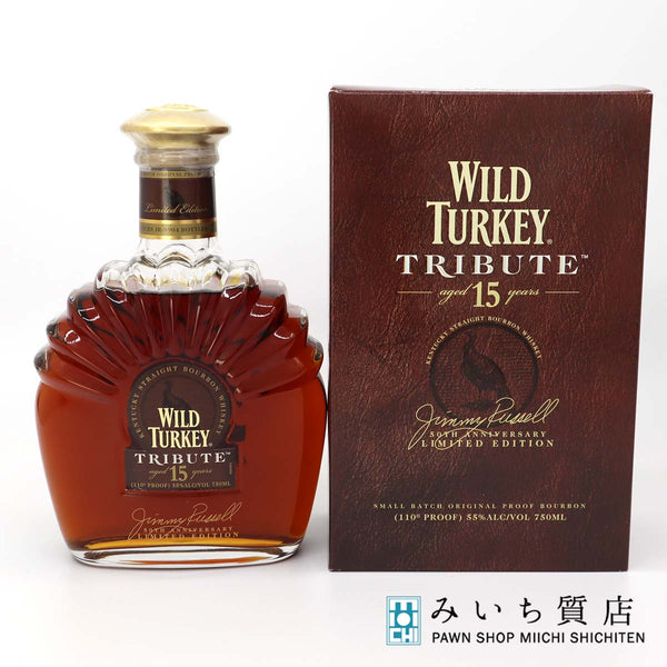 未開栓 お酒 ウイスキー バーボン ワイルド ターキー トリビュート 15年 750ml 55% WILD TURKEY TRIBUTE 23k94-8