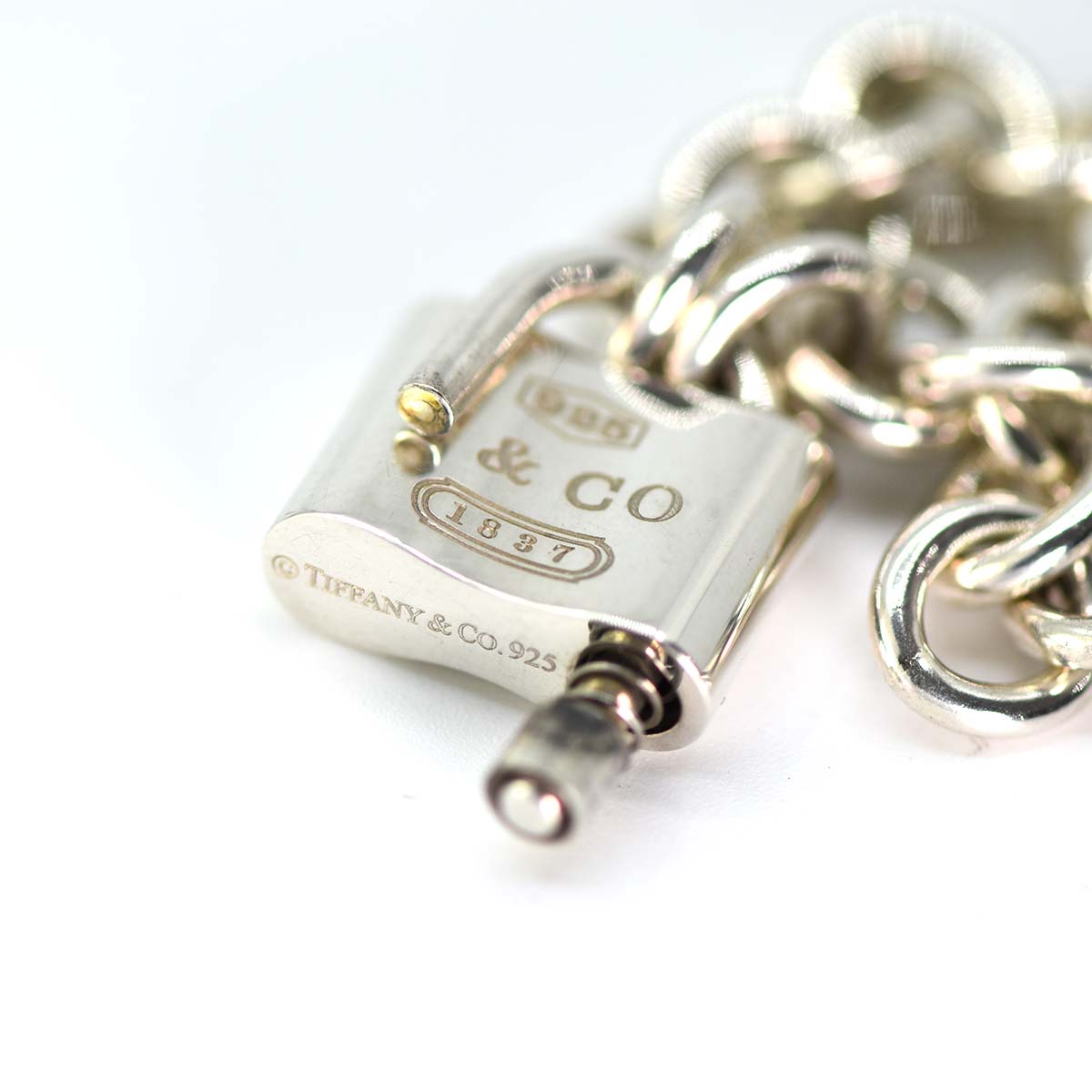 ティファニー TIFFANY & Co. 1837 カデナ ドーナツ リンク ネックレス