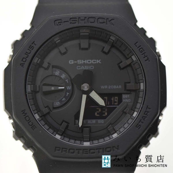 腕時計 CASIO G-SHOCK カシオ Gショック GA-2100-1A1JF カーボンコアガード ブラック 23k393-1