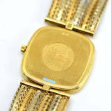 腕時計 OMEGA オメガ De Ville デビル QZ クォーツ 750 K18 YG WG ゴールド 重量約70.8g 20k253−1