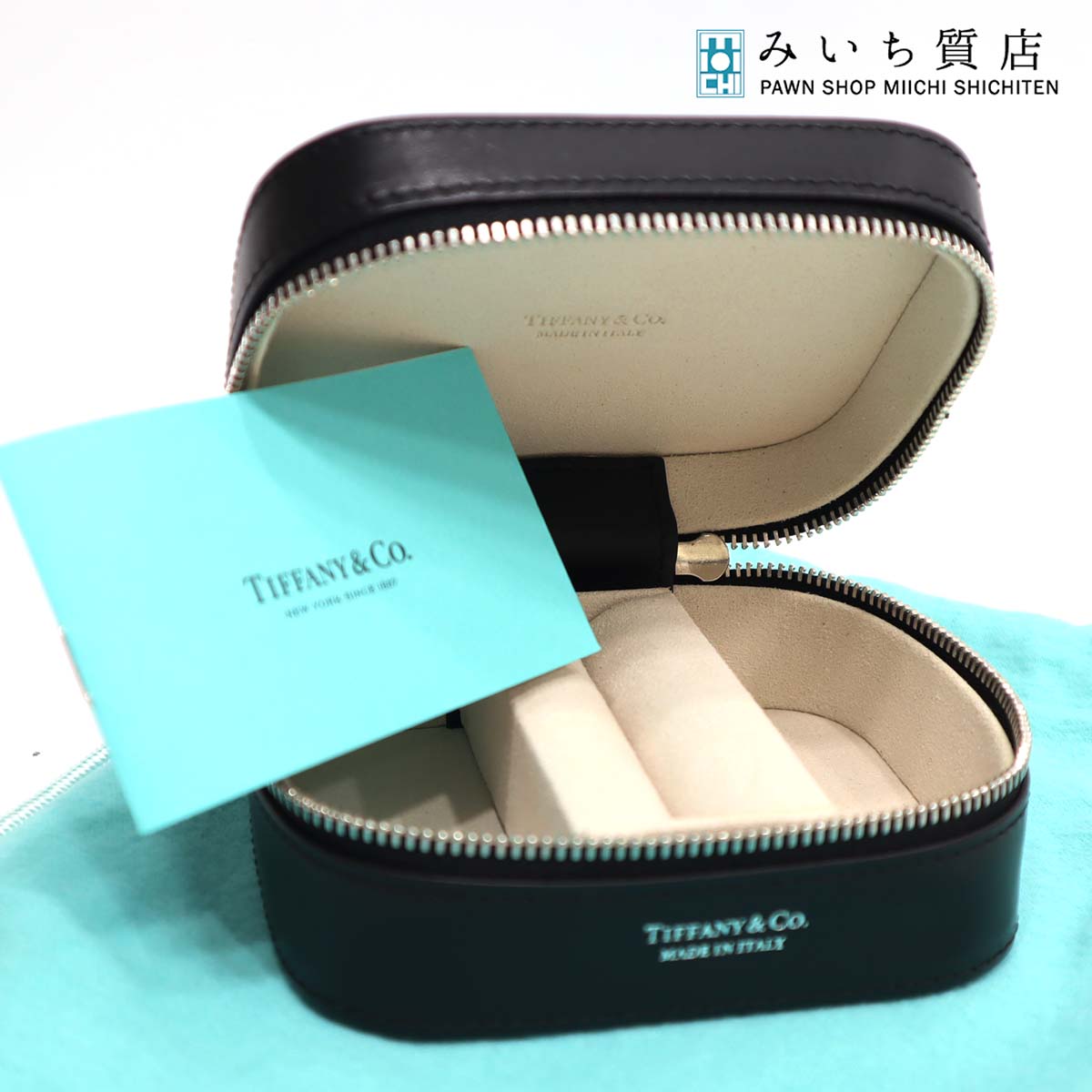 ティファニー☆レザージュエリーボックス☆新品