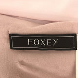 FOXEY フォクシー ワンピース 42850 ピンク 42 サイズ アセテート ナイロン 服 ノースリーブ 23k75-10