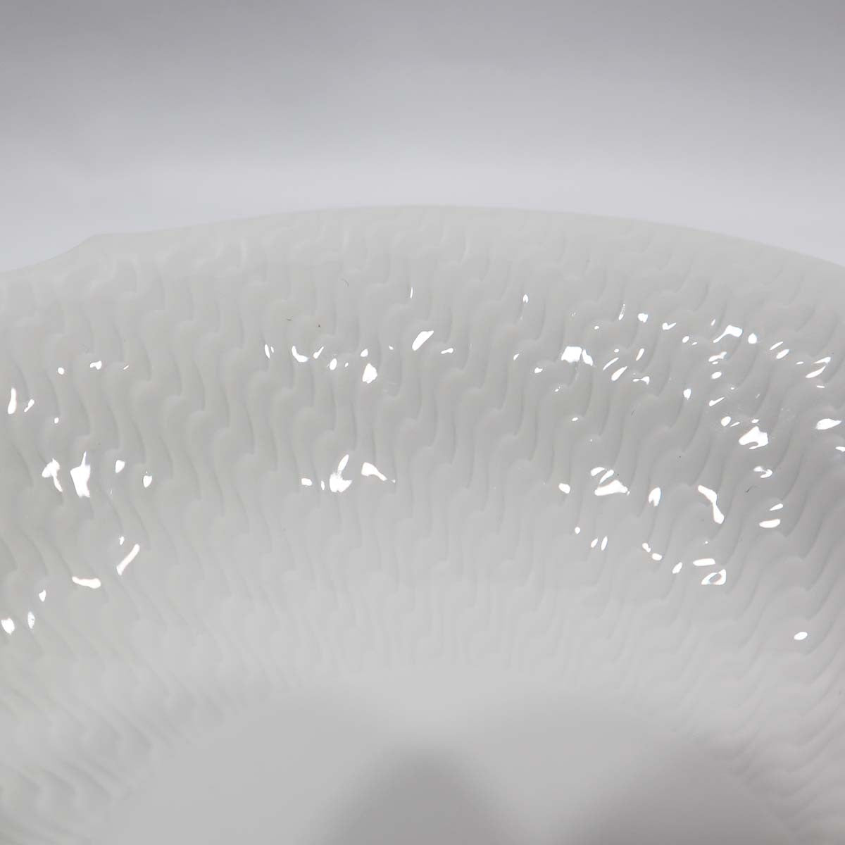 お皿 Meissen マイセン プレート 皿 食器 洋食器 波模様 ホワイト 高級