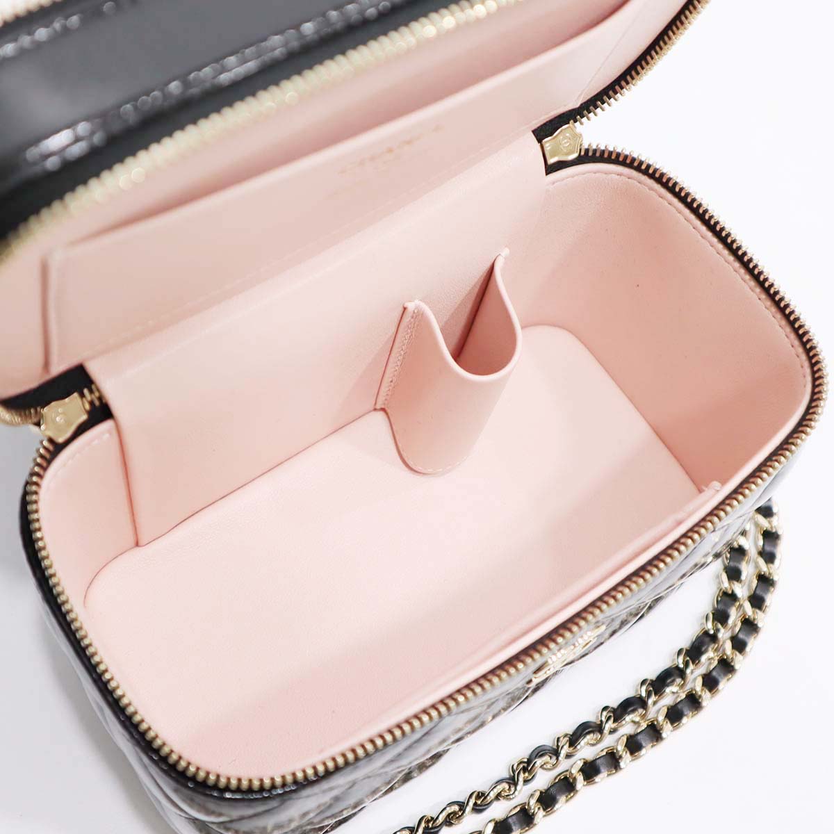 未使用 シャネル CHANEL バニティ ヴァニティー ケース AP2917