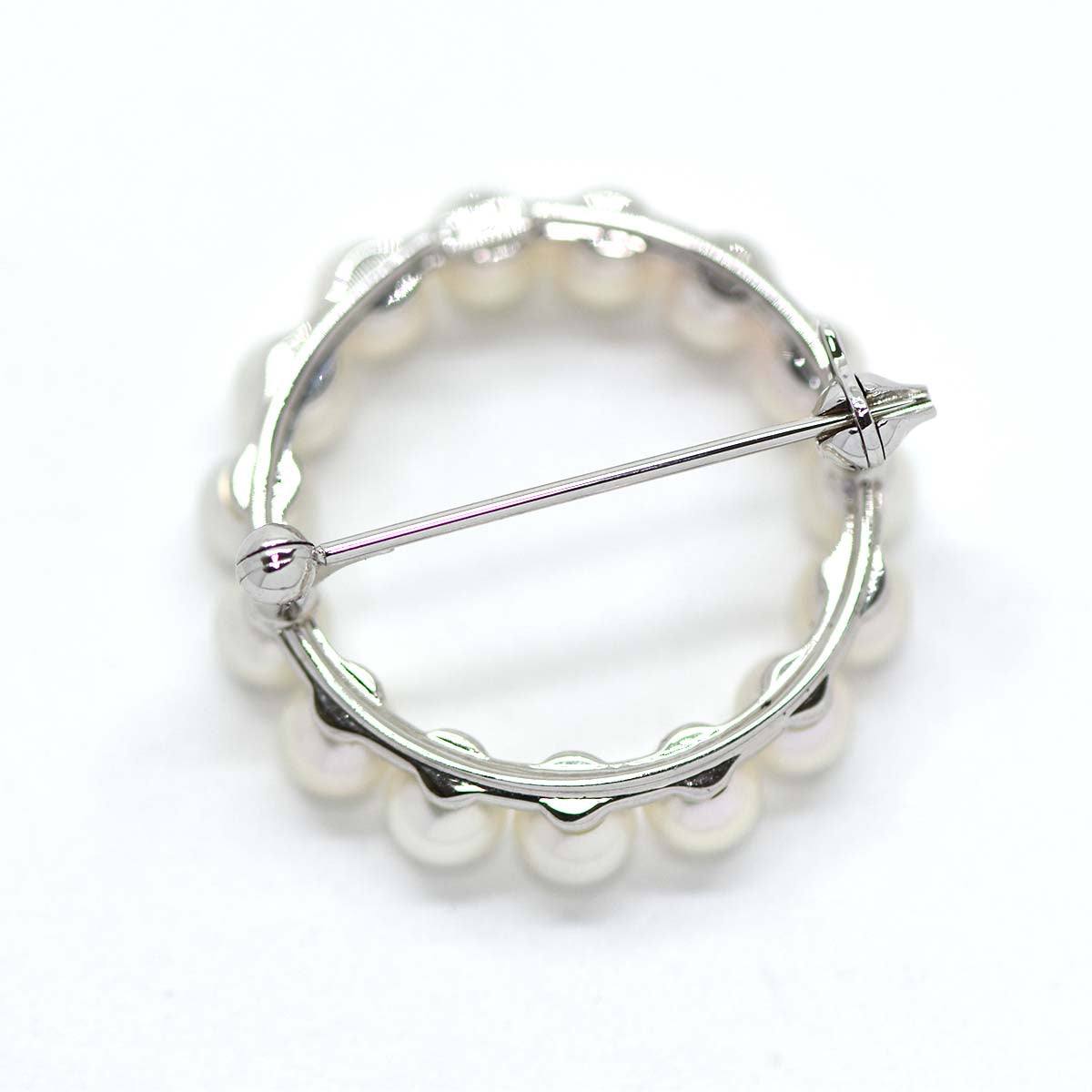 ブローチ MIKIMOTO ミキモト パール SV アクセサリー シルバー