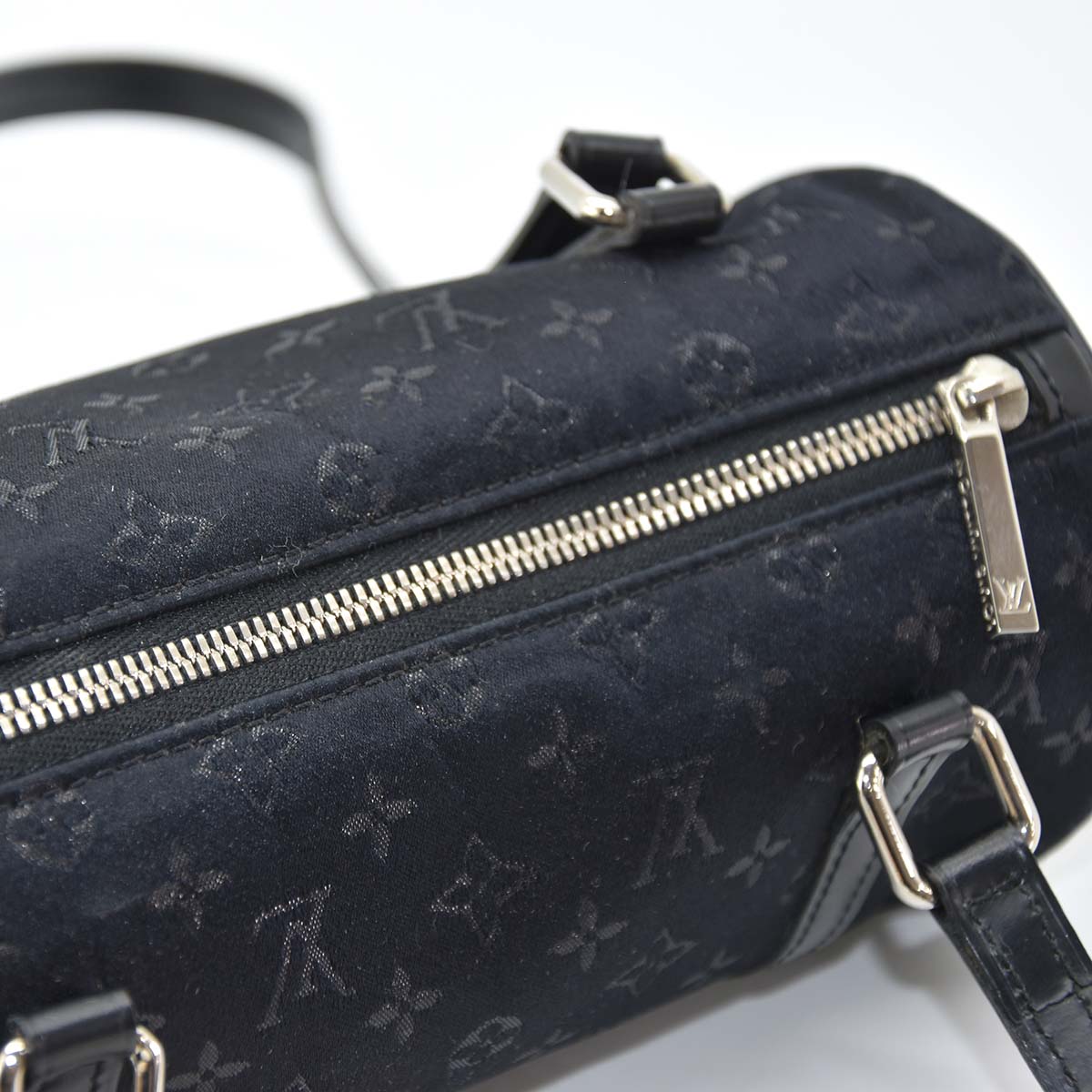 LV ルイ・ヴィトン リトルパピヨン モノグラム サテン LOUIS VUITTON M92352 黒 ブラック 21k482-6 – みいち質店