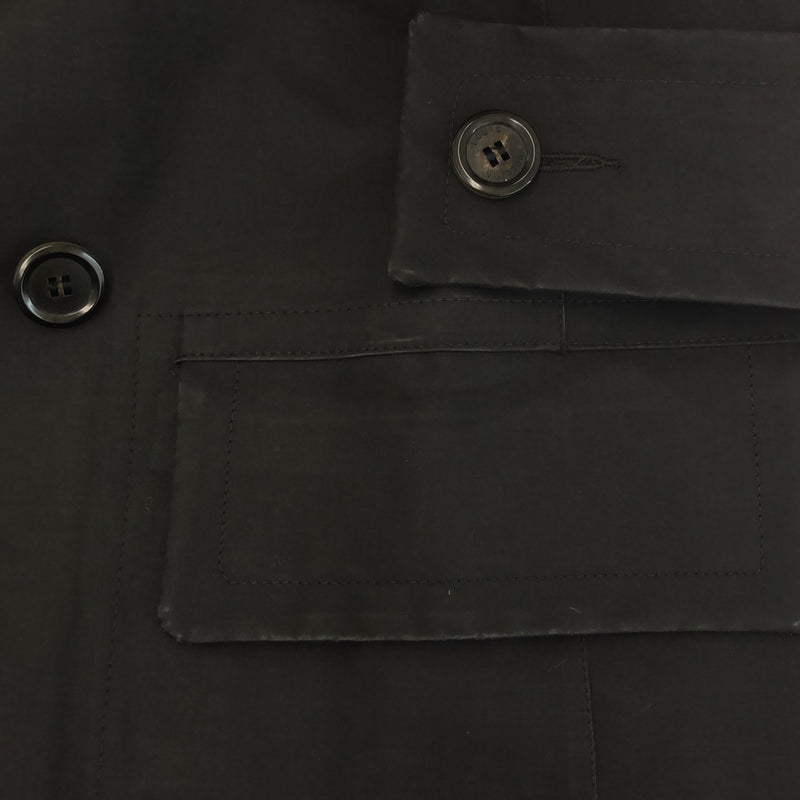 LV ルイヴィトン LOUIS VUITTON トレンチコート 黒 マッキントッシュ サイズ40 衣類 服 アウター H3805