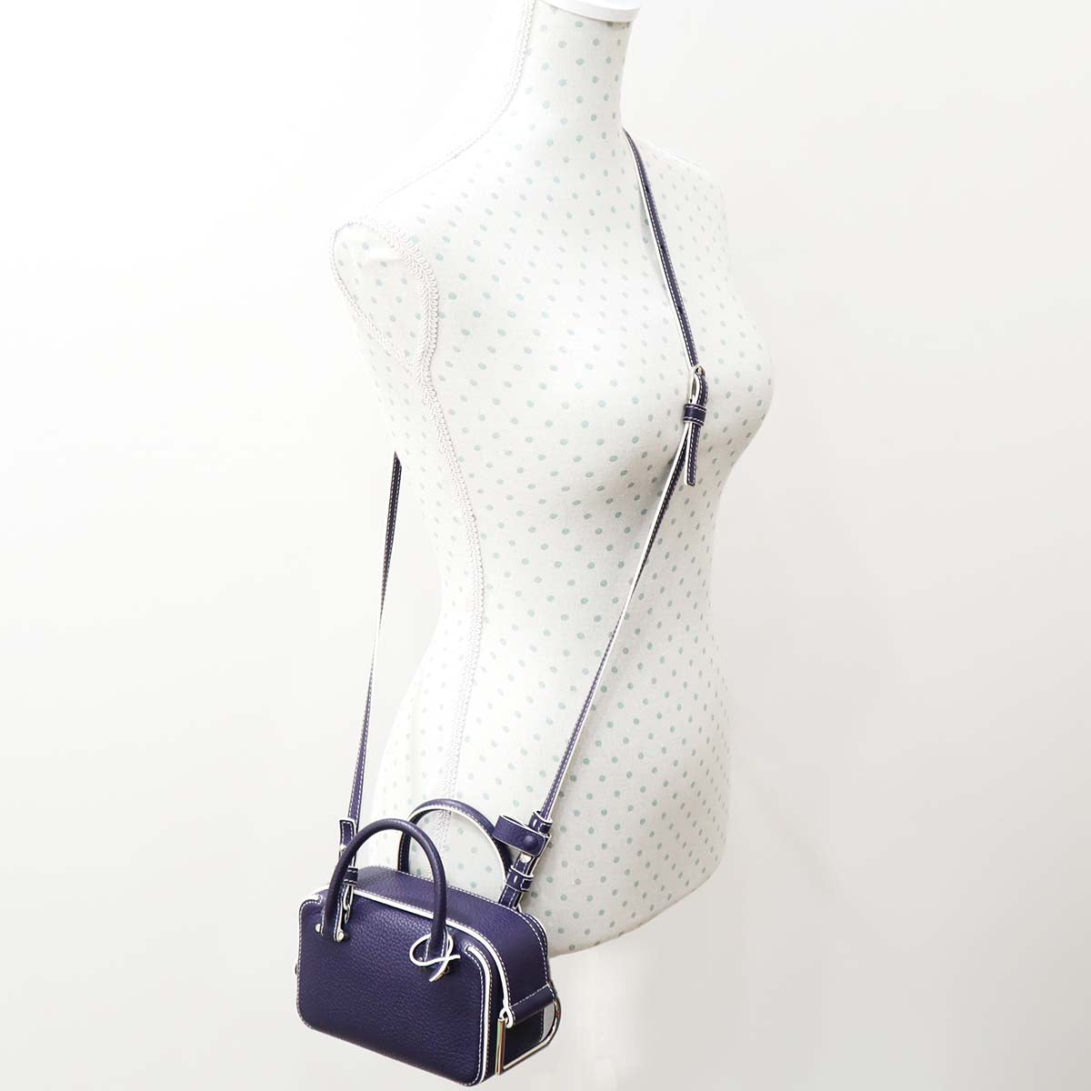 DELVAUX◆Cool Box Nano クールボックス ナノ ハンドバッグ 2way DELVAUX☆Cool Box Nano ☆送料込 (DELVAUX/ハンドバッグ