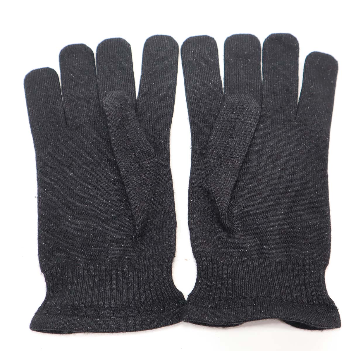 LV ルイヴィトン 手袋 LOUIS VUITTON パンチング LVロゴ ラメ グローブ