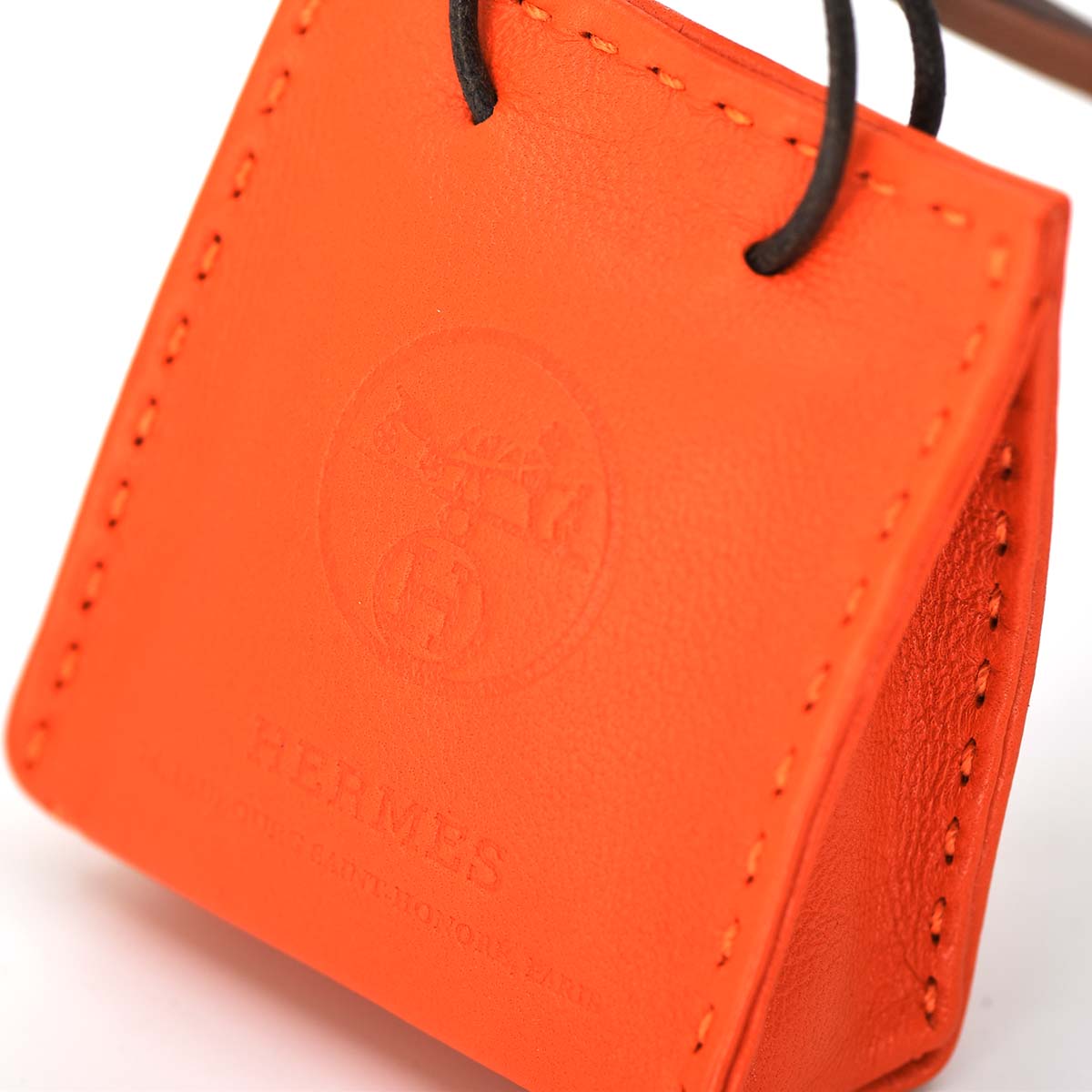 エルメス HERMES サックオランジュ チャーム アニョーミロ フー Y刻印
