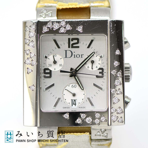 腕時計 稼働 ディオール Christian Dior D81-101 リヴァ