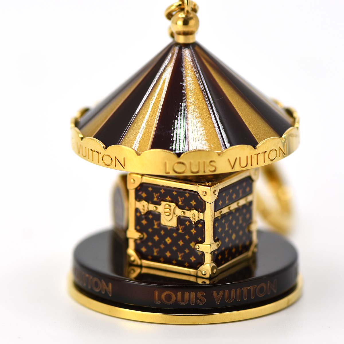 LV バッグチャーム ビジューサック・カルーゼル M66782 キーホルダー