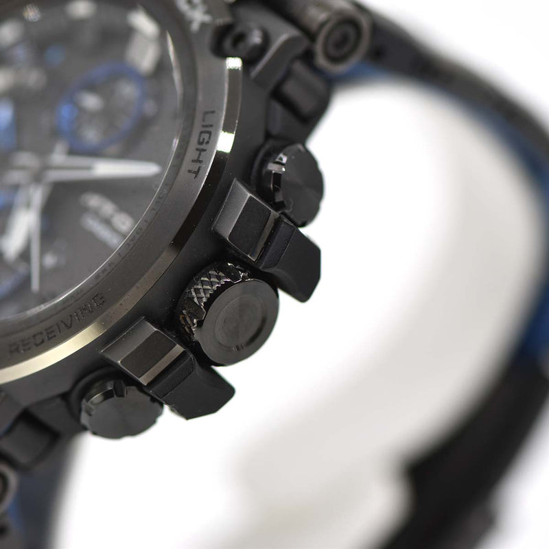 腕時計 CASIO カシオ Gショック MT-G MTG-B1000BD-1AJF ソーラー ブラック ブルー H4288