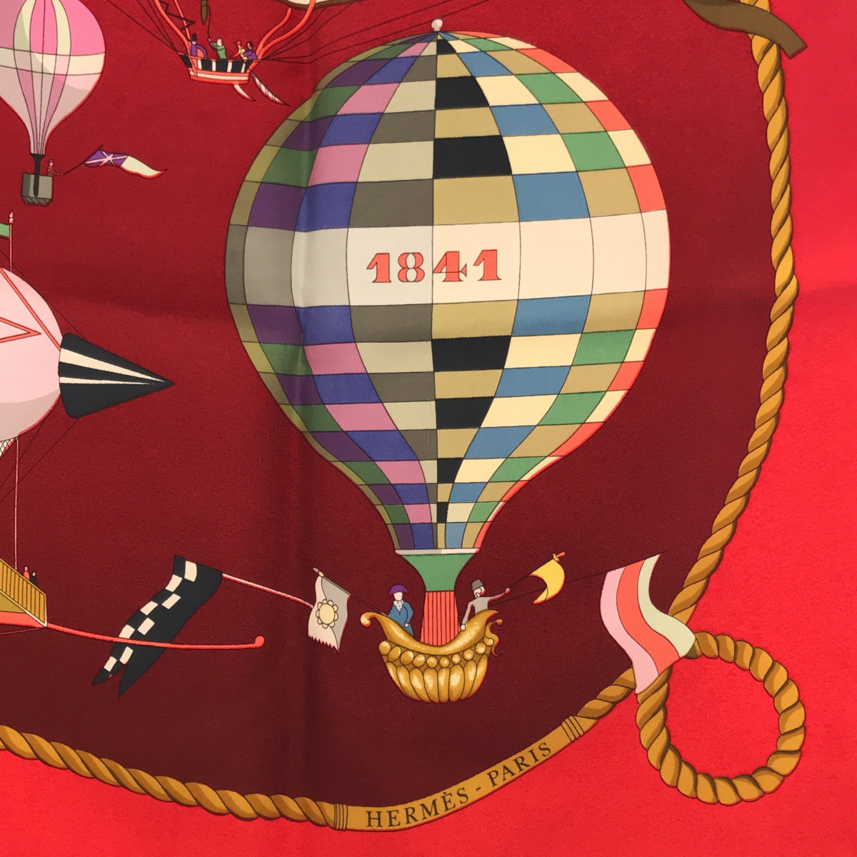 HERMES エルメス カレ90 大判 LES FOLIES DU CIEL Vintage Gallery Rococo OLD GUCCI 世界No.1のコレクション！