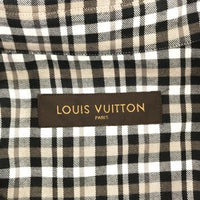 LV ルイヴィトン LOUIS VUITTON チェック シャツ XL サイズ9 RM132M