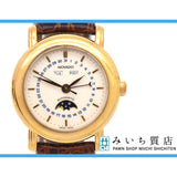 19k182-230 腕時計 モバード トリプルカレンダー 44.B1.870 K18 750 ムーンフェイス MOVADO 1881 コレクション デイデイト 19k182-230