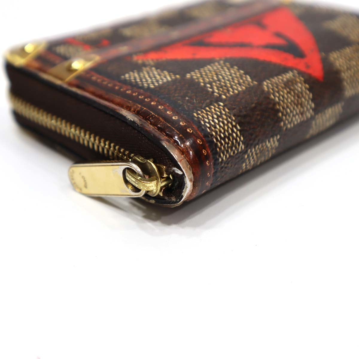 ルイヴィトン ダミエ ジッピーパース 財布 LOUIS VUITTON ルイヴィトン ダミエ トランクタイム M52745 LV