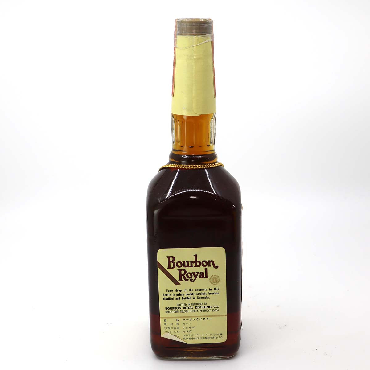 未開栓 お酒 ウィスキー バーボンロイヤル 10年 750ml 45度 Bourbon Royal 23k392-2 – みいち質店