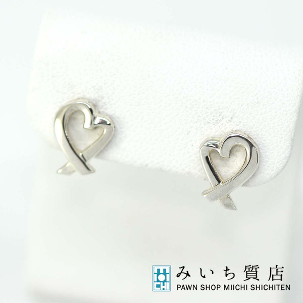 ティファニー ラビングハート ピアス TIFFANY＆Co. シルバー 925