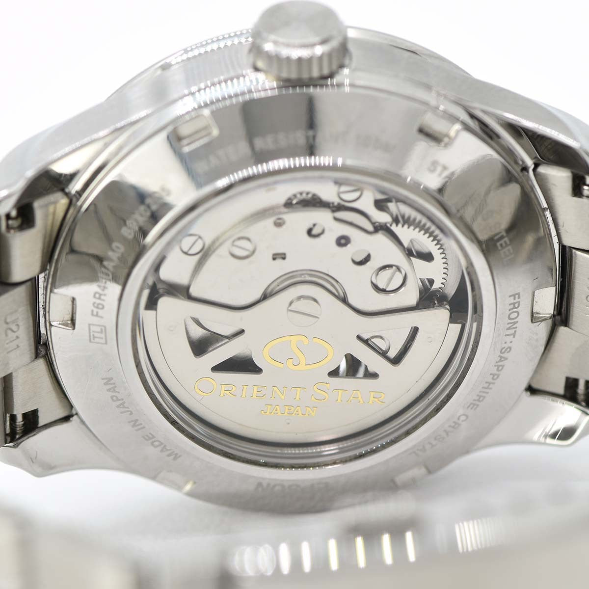 腕時計 時計 ORIENT STAR オリエントスター F6R4-UAA0 自動巻き メンズ