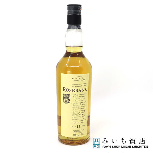 未開栓 お酒 ウィスキー ローズバンク 12年 花と動物シリーズ 700ml 43％ 23k392-16