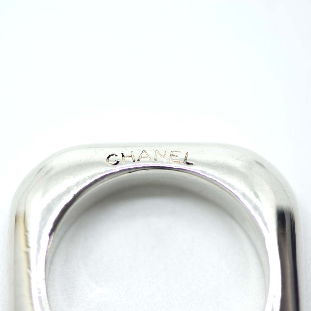 リング CHANEL シャネル 3連リング シルバー SV 925 レディース