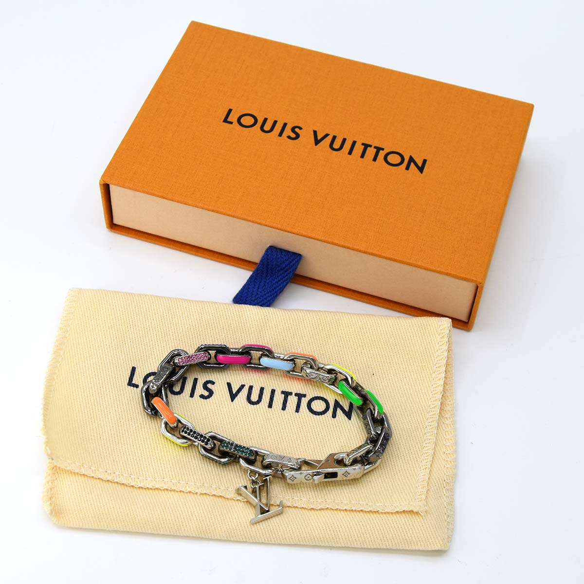 ルイ・ヴィトン ブラスレ・パラダイス チェーン ブレスレット MP3334 LOUIS VUITTON 19cm M1279 – みいち質店