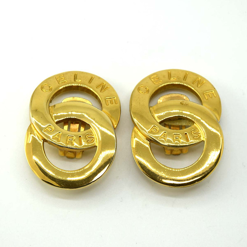 セリーヌ　イヤリング　ゴールドカラー（0144-02）ゴールドサイズ
