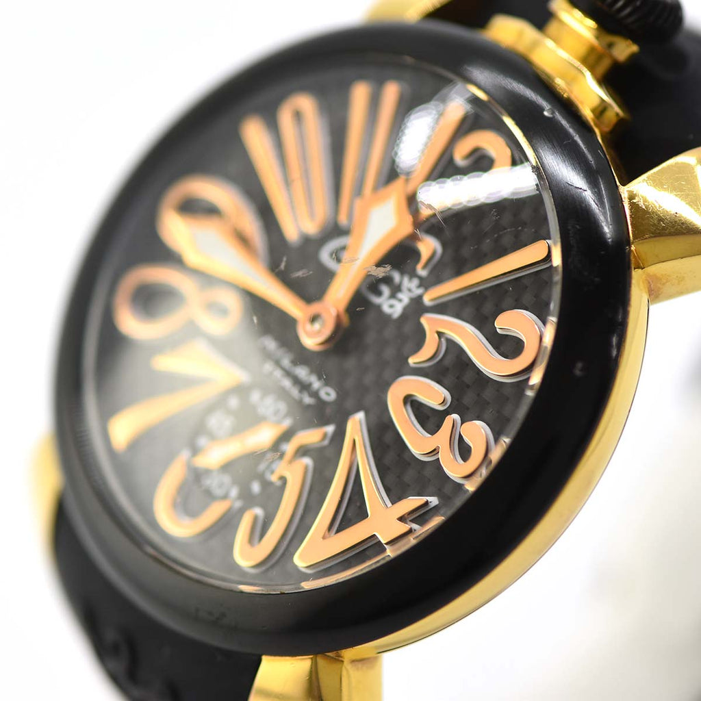腕時計 ガガミラノ マヌアーレ 5014.01S 手巻き メンズ GaGa MILANO 