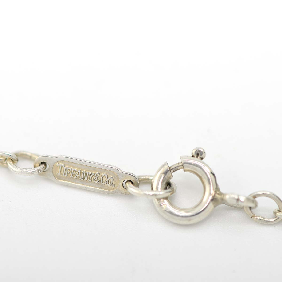 Tiffany & Co. シルバー ネックレス 約45cm すぐ届く! ティファニー シルバー チェーン ネックレス (Tiffany