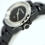 美品 時計 シャネル J12 XS H5235 ベゼルダイヤ セラミック レディース 腕時計 CHANEL ブラック 箱 ギャラ 説明書 H5634