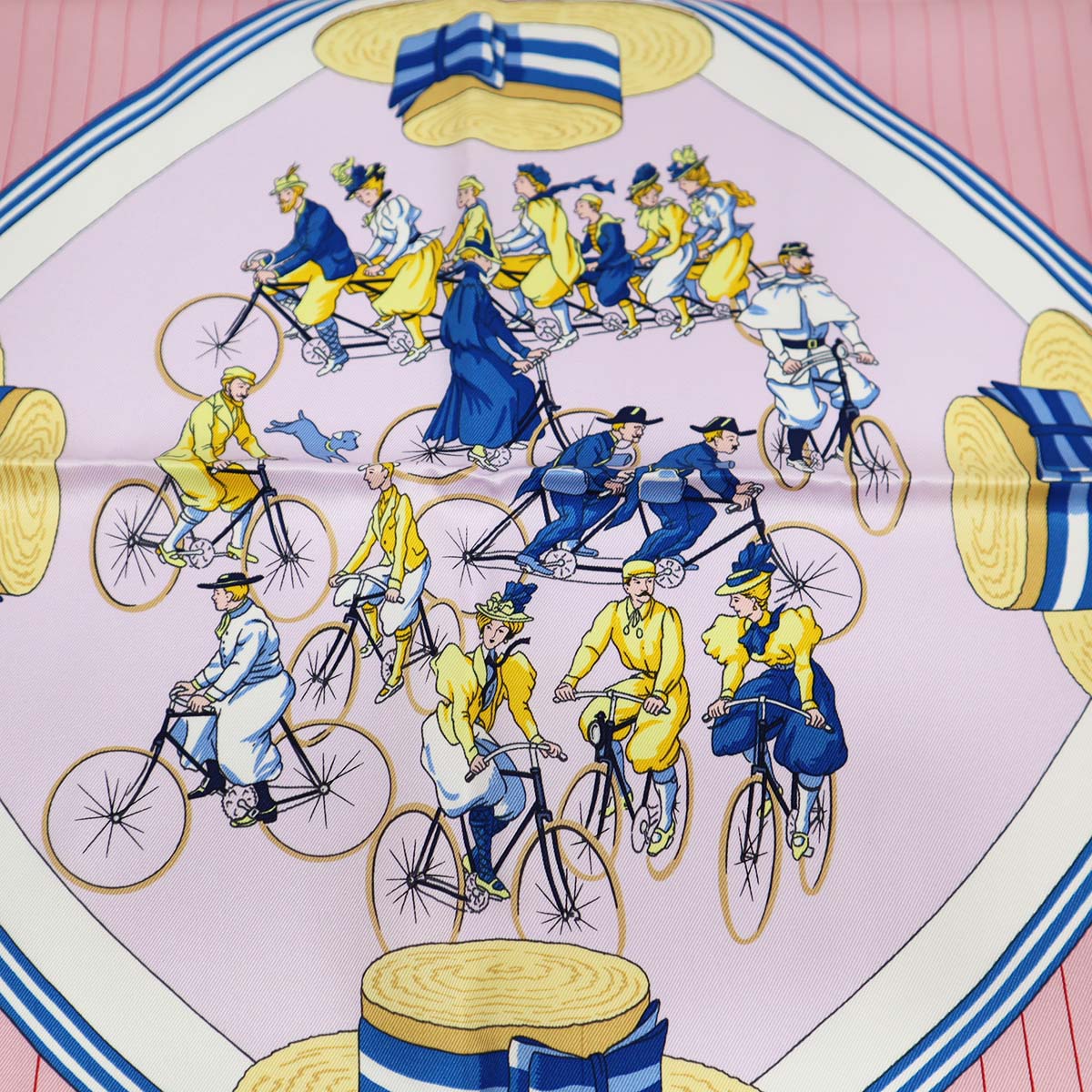 質屋 エルメス カレ70 未使用品 自転車 LES BECANES みいち質店 22k249-1